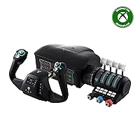 Vista 11 de Turtle Beach VelocityOne Flightdeck Universal HOTAS Simulation System Joystick & Throttle for Air & Space Combat Simulation For Windows 10 & 11 PCs