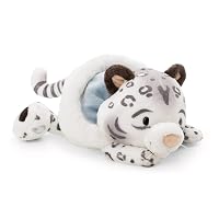 NICI 62488 Eleni Snowbell Leopardo delle nevi di peluche, morbido e tenero pupazzo