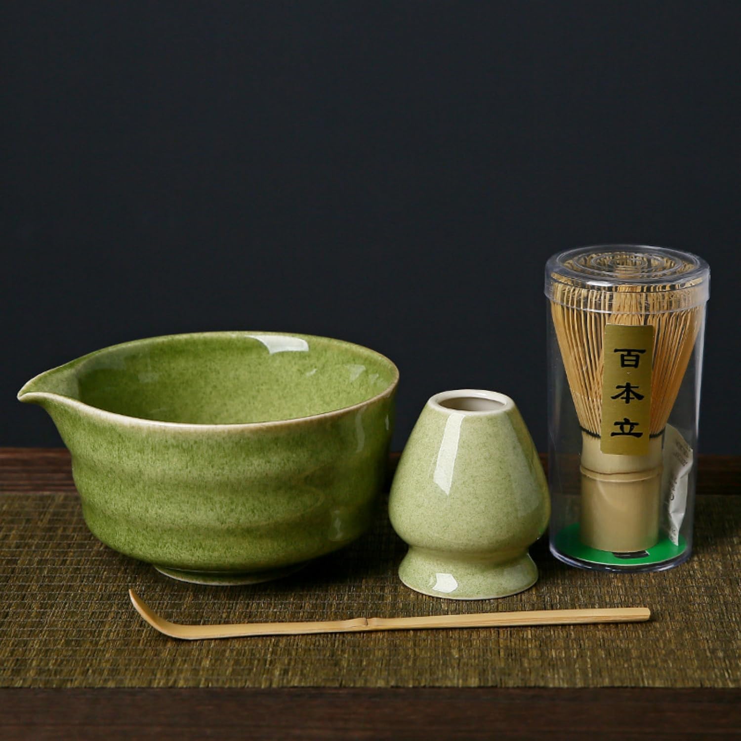 Matcha miska z wylewką, falisty ceramiczny pojemnik na herbatę, ręcznie robiona japońska zielona filiżanka do herbaty trzepaczka ceramiczna miska do mieszania matchawan sałatkowa owsianka sok