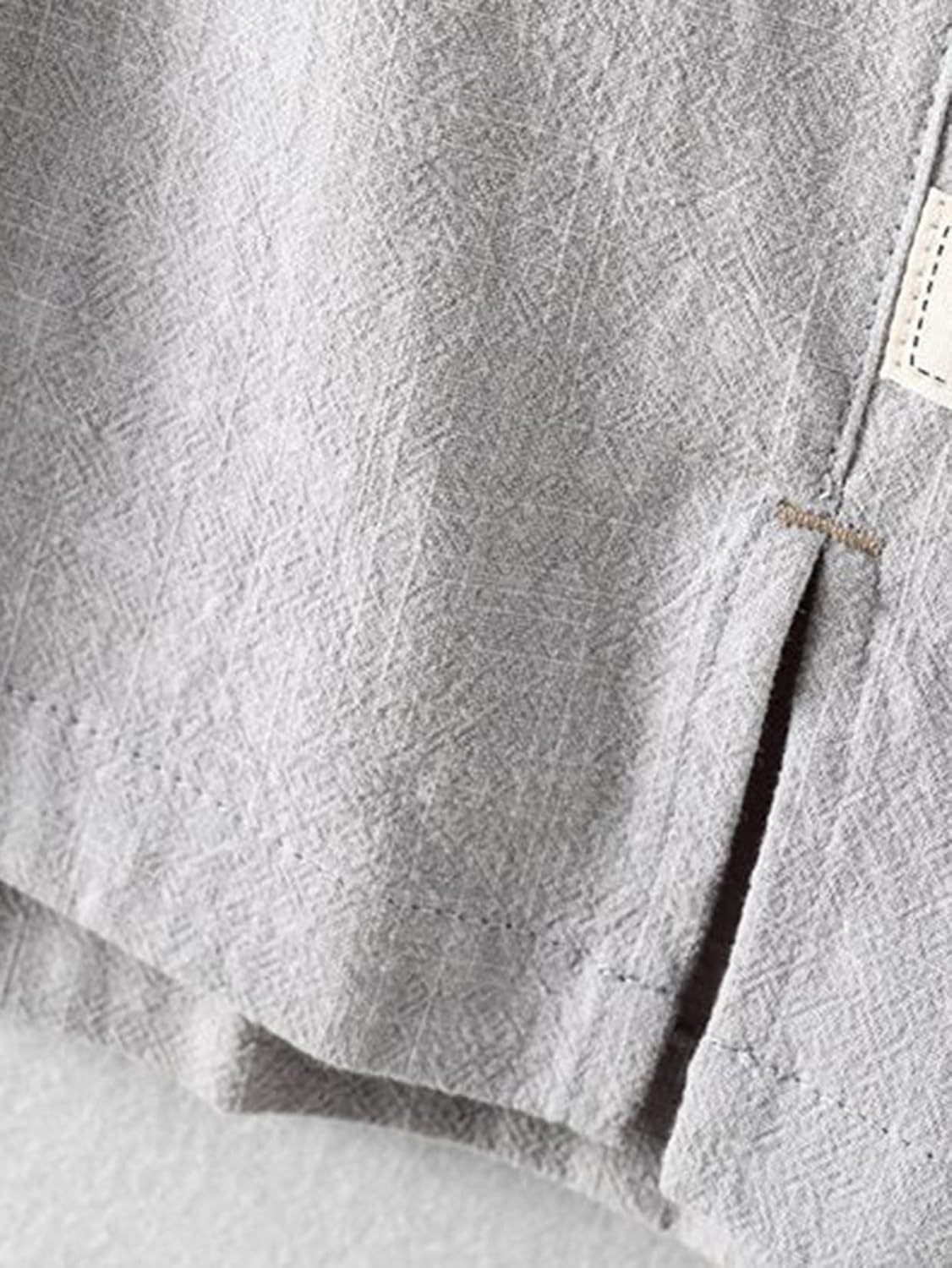 [Donahutt03] リネンポロシャツ メンズ Ｔシャツ トップス 夏服 薄手 通気性 ボタン 半袖 柔らかい 大きいサイズ お