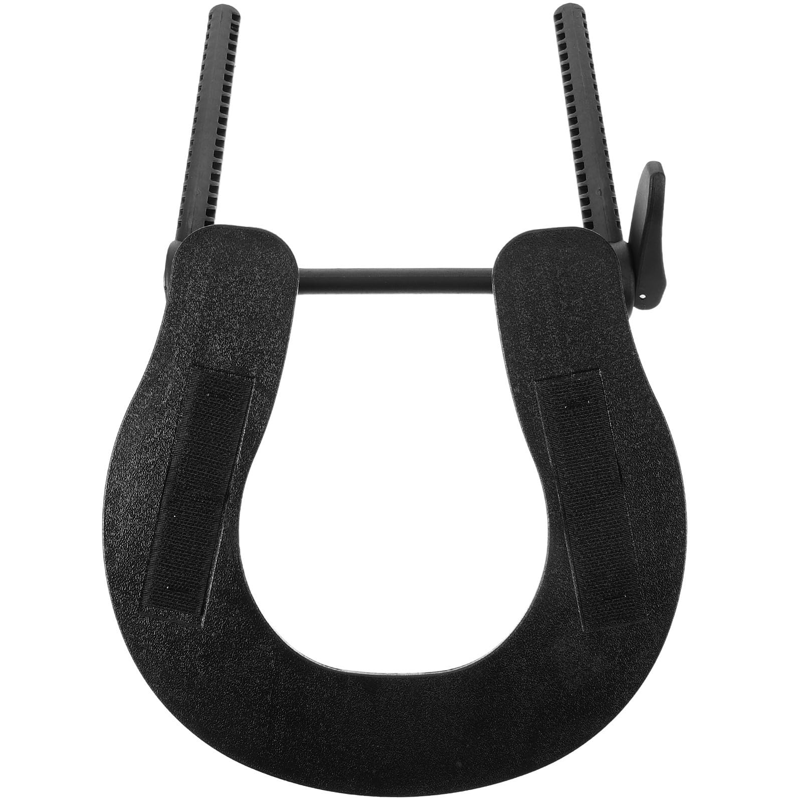 Mesa de masaje facial con reposacabezas Lurrose negro y soporte ergonómico para SPA