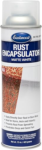 Miniatura 13 de Eastwood Aerosol encapsulador de óxido, secado rápido, con resistencia a los rayos UV y al calor hasta 400 grados Fahrenheit, 15 onzas, negro