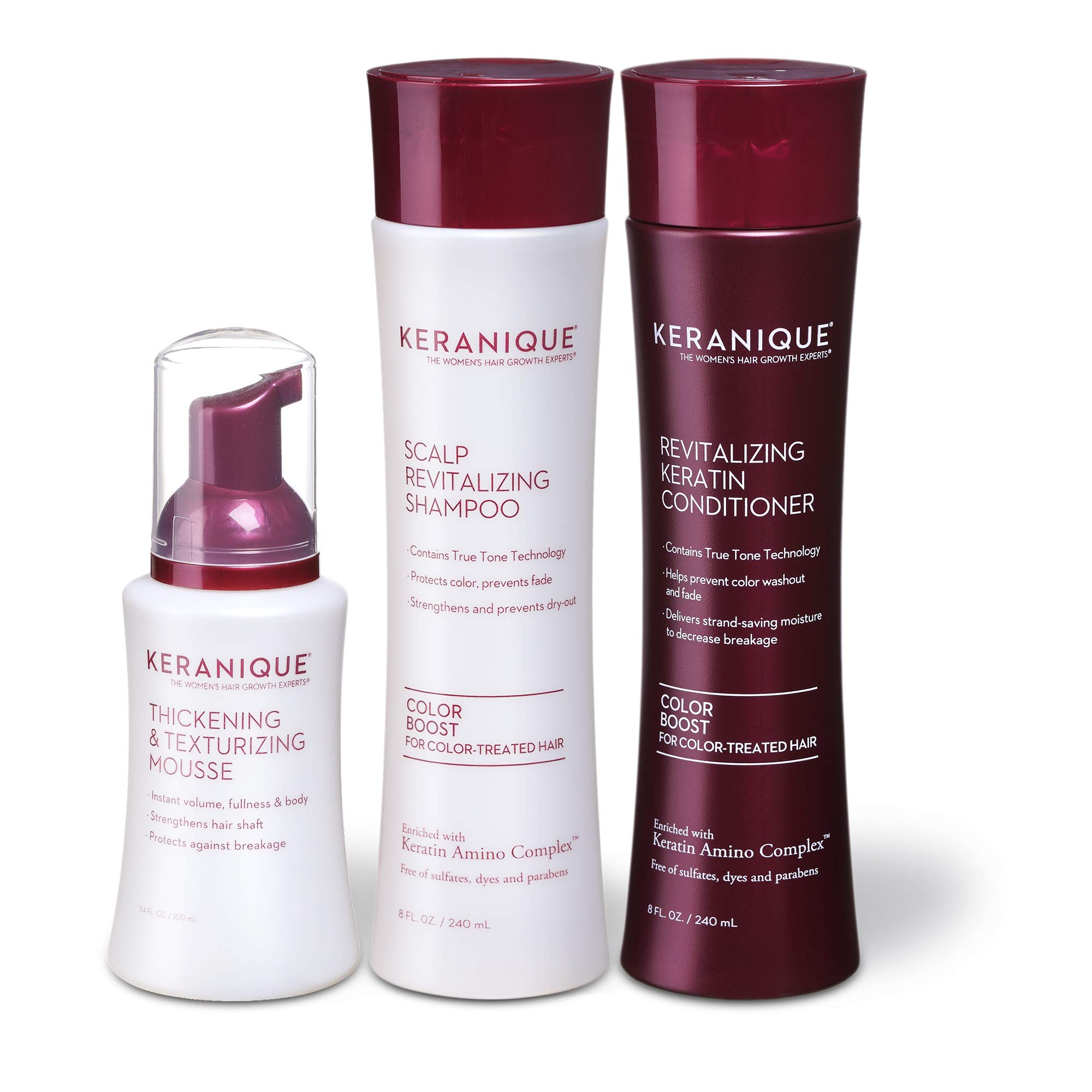 Buy Keranique Color Boost AntiHair Loss Kit includes Hair Growth