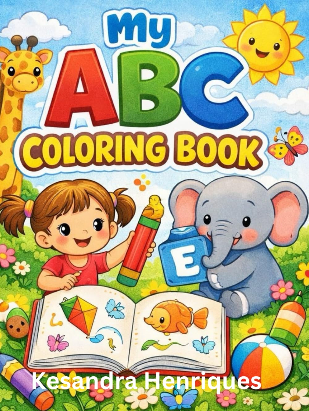 My Abc Coloring Book