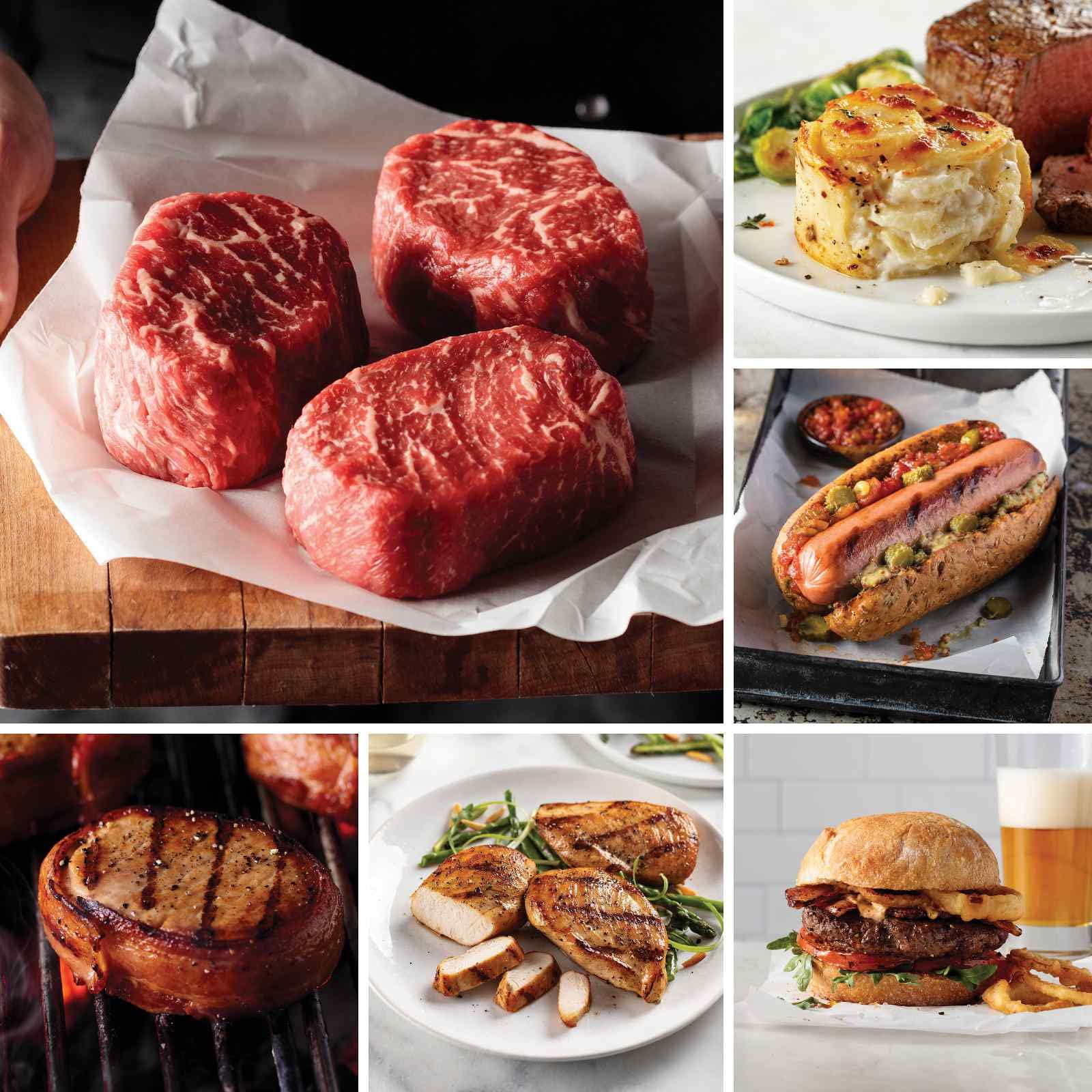 Buy Omaha Steaks Butcher's Grill Assortment (Butcher's Cut Ribeyes