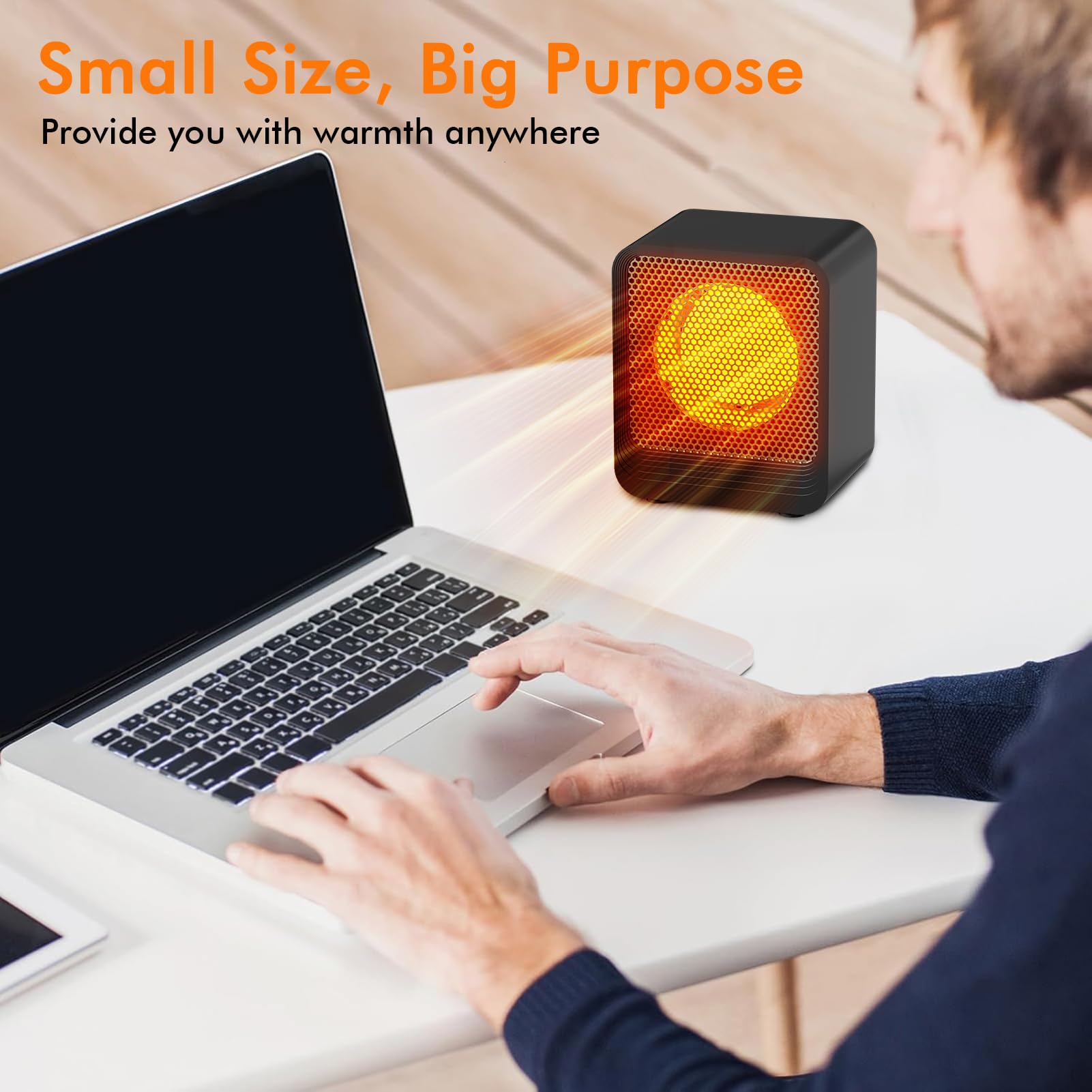 Amazon Basics Desk Space Heater Amazon Basics ECO Oscillating