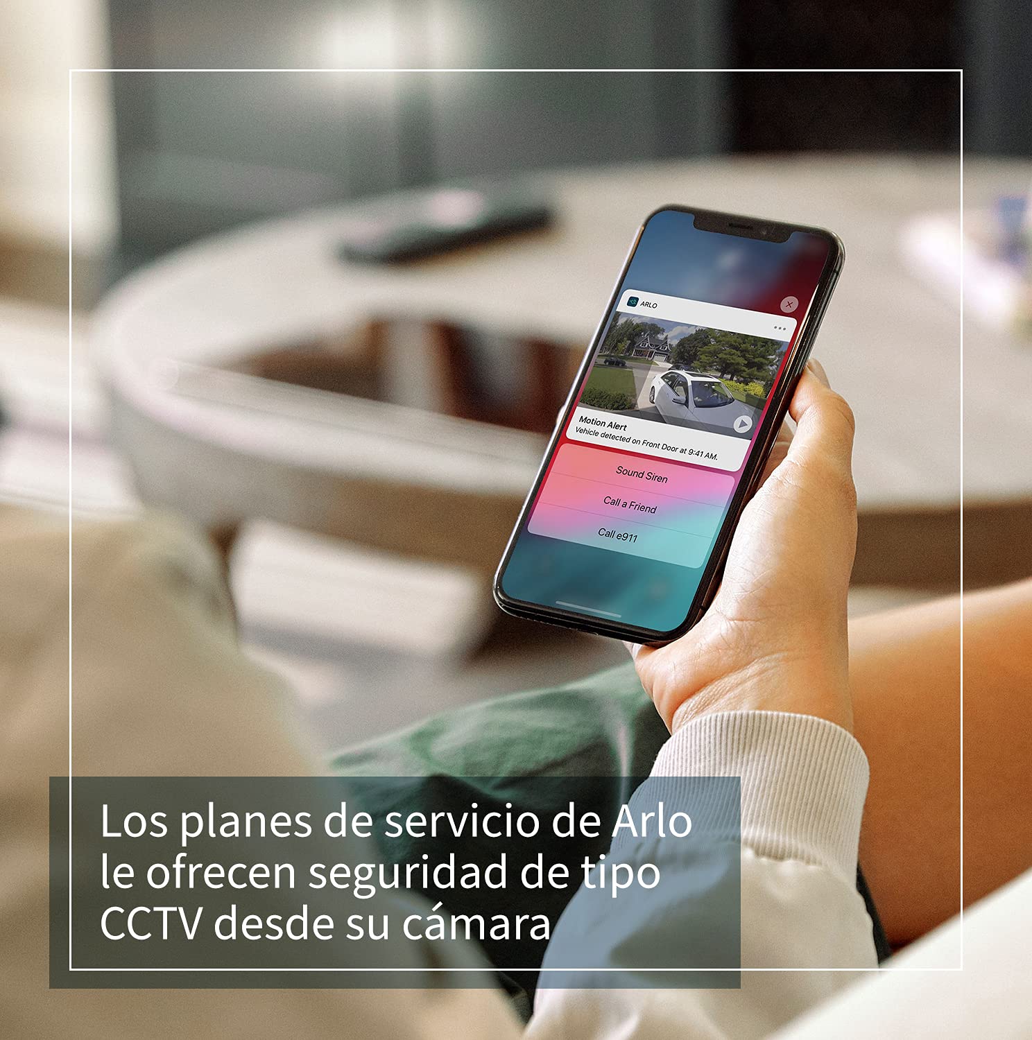 Arlo Cable De Carga Magnético 7,6 m, Blanco, Solo Compatible Con La Cámara WiFi Essential (+XL), Para Exteriores, Arlo Accesorio Certificado, VMA3700