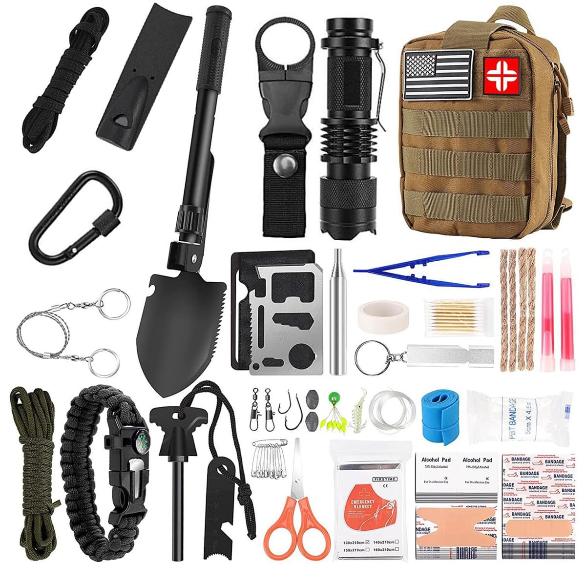 Amazon.co.jp: [EFFORTS] 142点セットアウトドアキャンプ用品