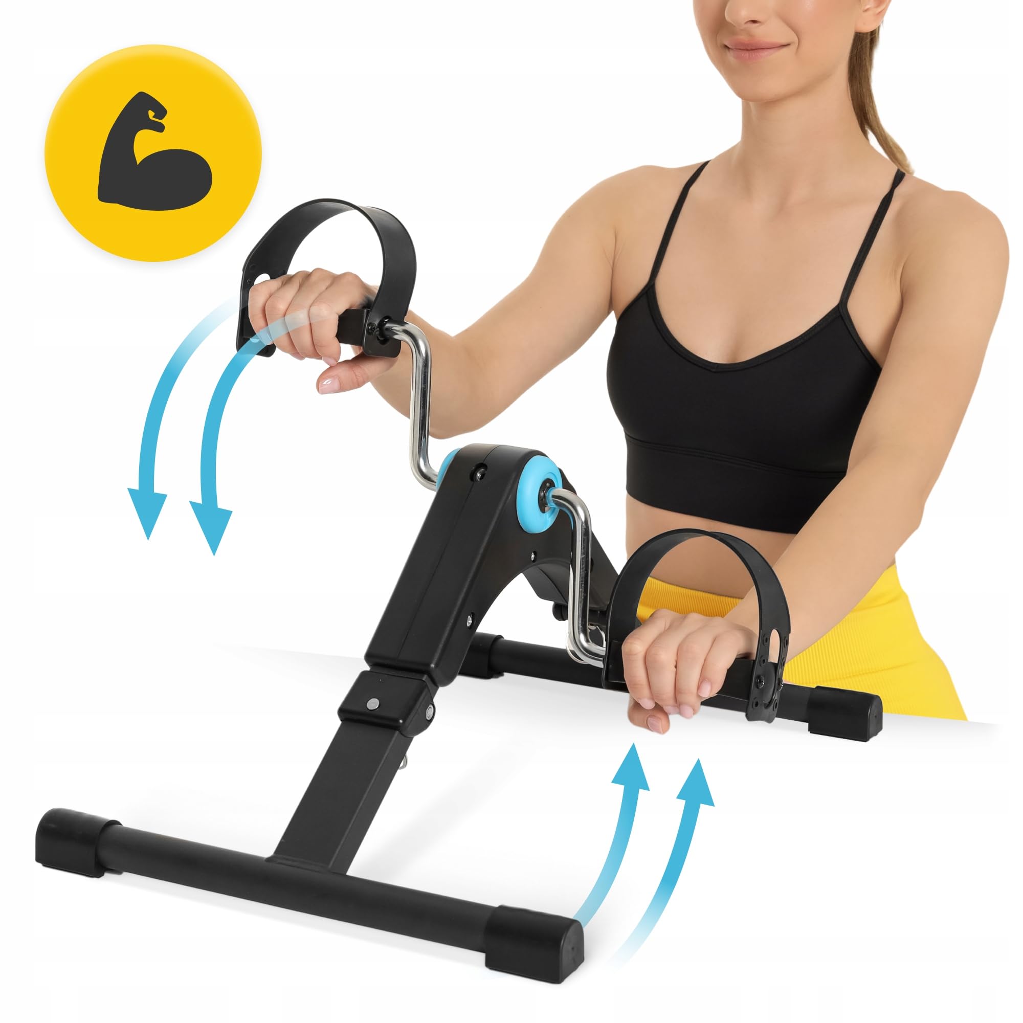 ROWEREK TRENINGOWY ROTOR REHABILITACYJNY DO ĆWICZEŃ RĄK I NÓG W DOMU MINI
