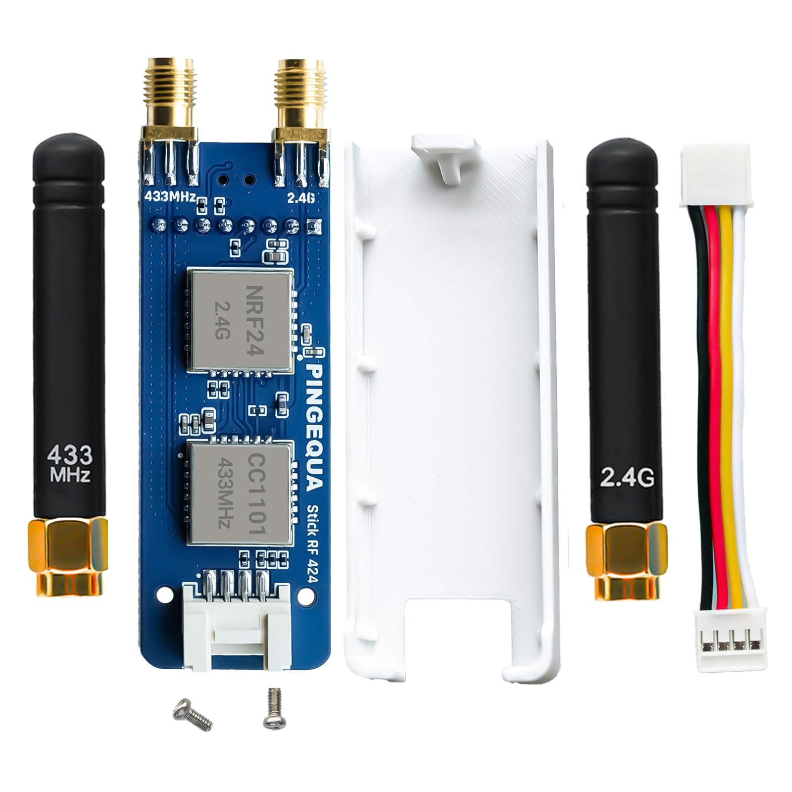 Module RF 2 en 1 pour M5Stack StickC Plus NRF24 2,4 GHz CC1101 433 MHz compatible Bruce Firmware