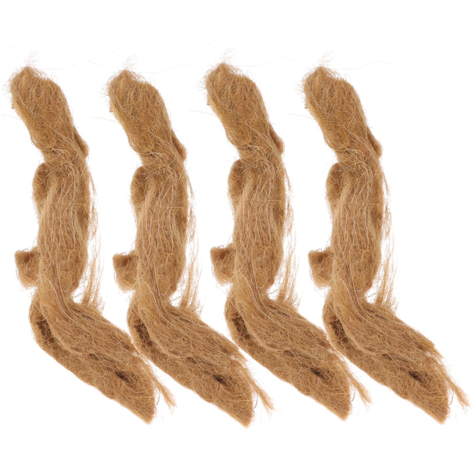 5 Ensembles Allume Naturel Jute Accessoires De Camping pour Activités Extérieures 4 Pièces * 5