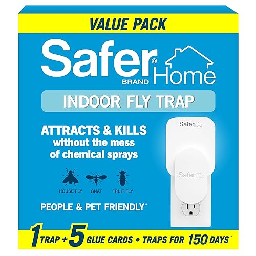 Safer Home Indoor Plug-in Fly Trap - SH502-1R5SR - Effective