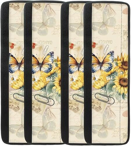 Vista 26 de 4 fundas para manija de puerta de refrigerador con flores marrones, lavables, antideslizantes, para nevera, horno, mantener alejadas las huellas