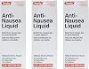Formula EM Generic for Emetrol Nausea & Upset Stomach Relief Cherry Flavor 4 oz. Bottle Pack of 3 Total 12 oz