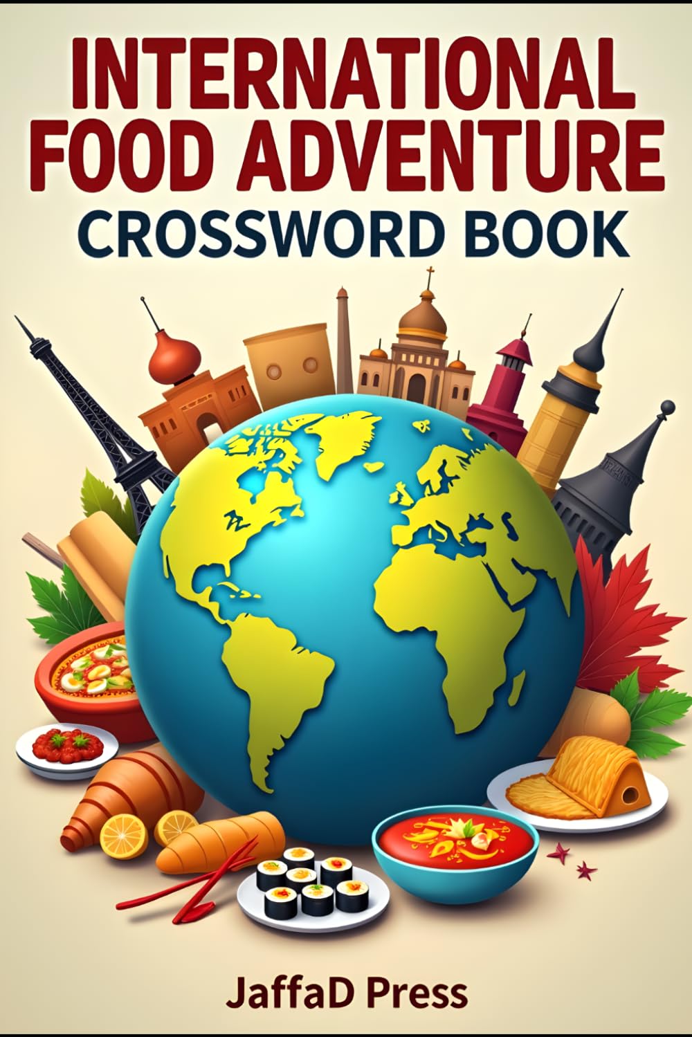 International Food Adventure Crossword Book: A Delicious Crossword Journey Through Global Cuisine, Famous Dishes, Culinary Traditions, Ingredients and Food Culture from Around the World