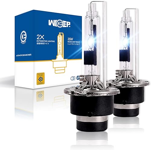 wideep Bombillas HID de xenón D2R, 6000K 35W, 85126UB 66250 85126WX repuesto para luz baja, 2 unidades