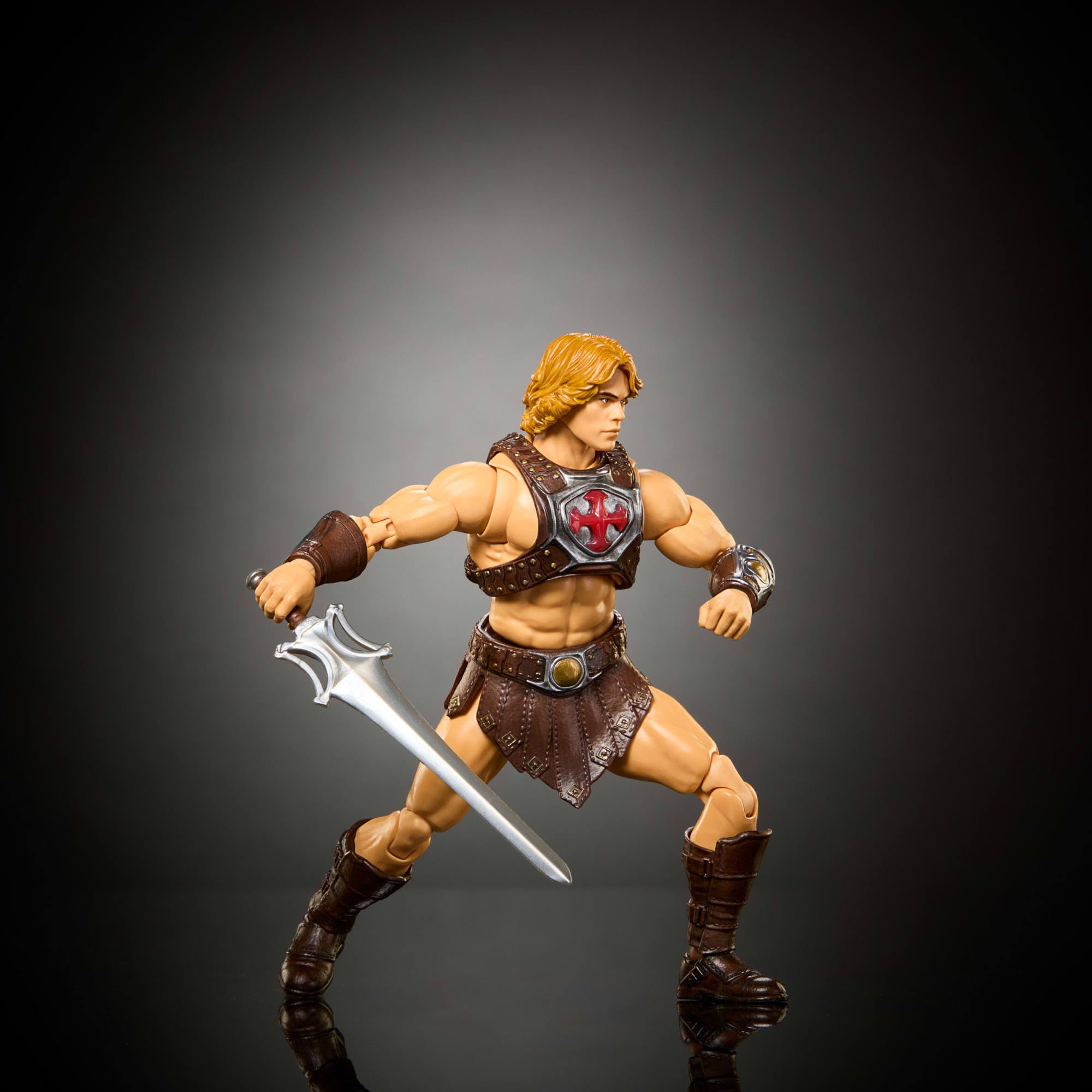 Masters of The Universe Chronicles He-Man Figura del héroe más poderoso de la película de 2026 a Escala 1:12, Aspecto Fiel al del Actor Nicholas Galitzine, 30 Puntos de articulación, JKJ26