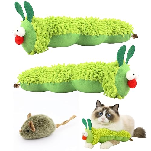 ZesGlyxyr Juguete de Hierba Gatera, Juguete Interactivo Hierba Gatera, Juguete para Masticar para Mascotas