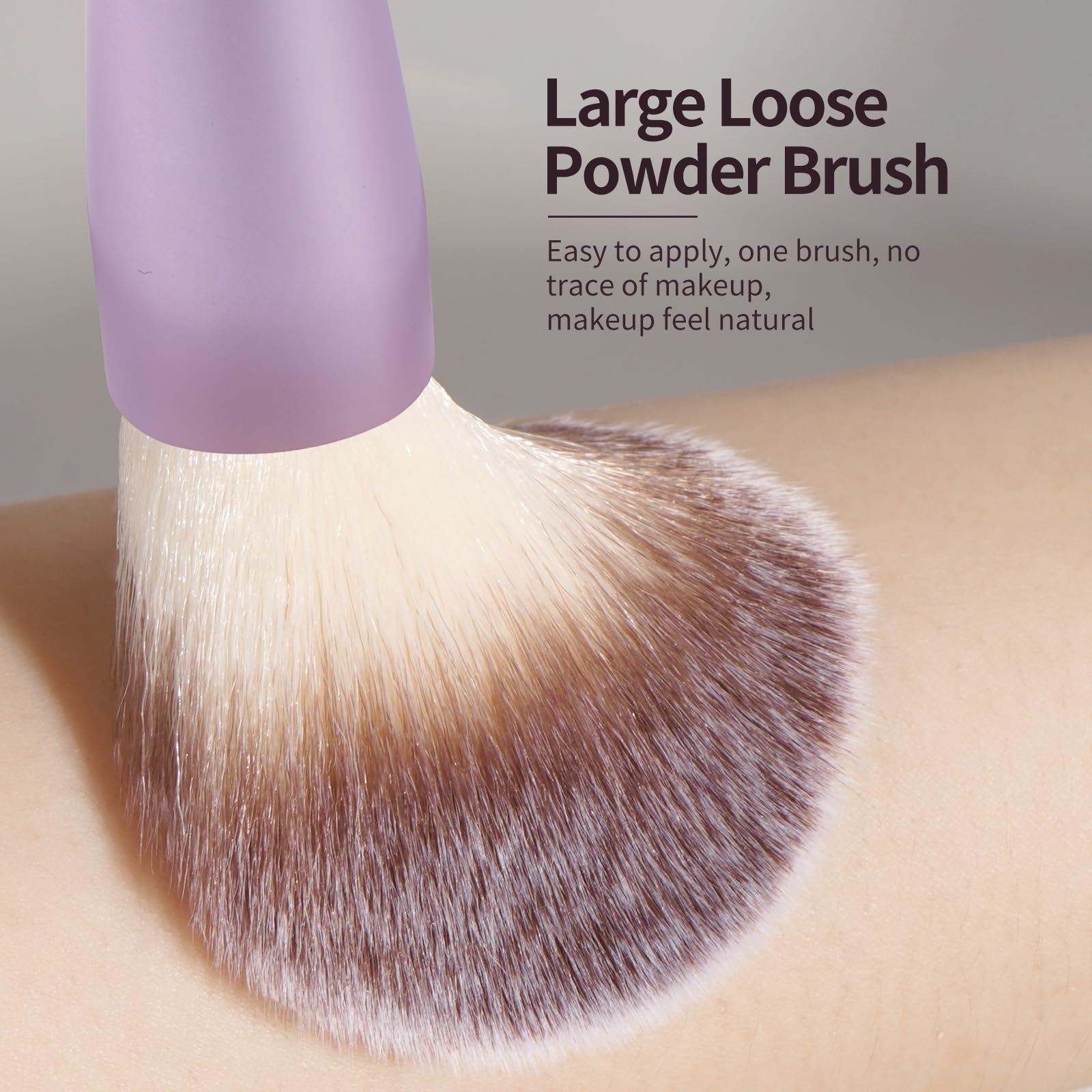 MAANGE Pennello per fondotinta, pennelli da trucco a doppia estremità, per applicare liquidi o in polvere, fard, crema, primer, per contouring, miscelazione, fondotinta, fard (rosa, 2 pezzi)