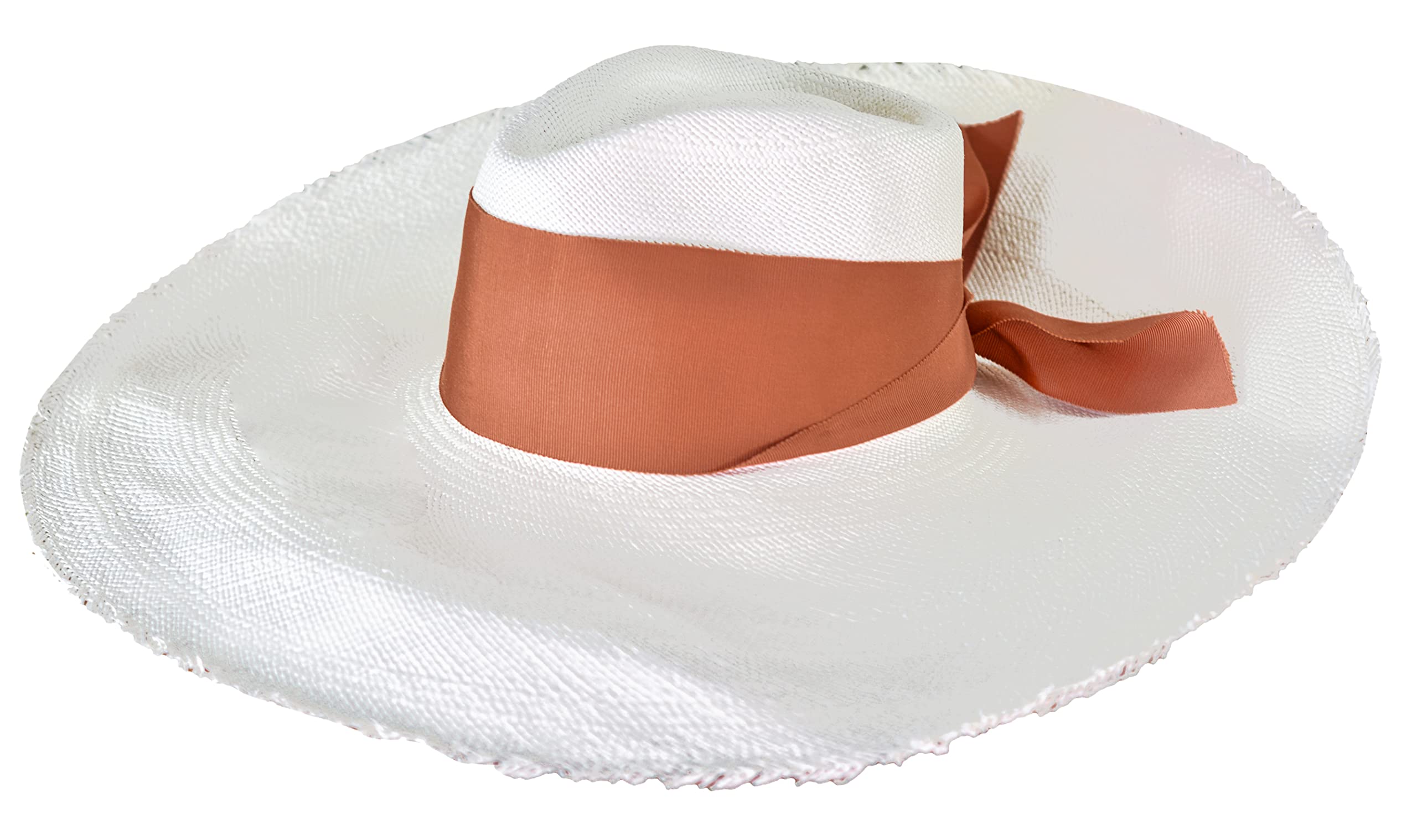 SENSI STUDIO, Frayed Aguacate Hat Extra Long Brim