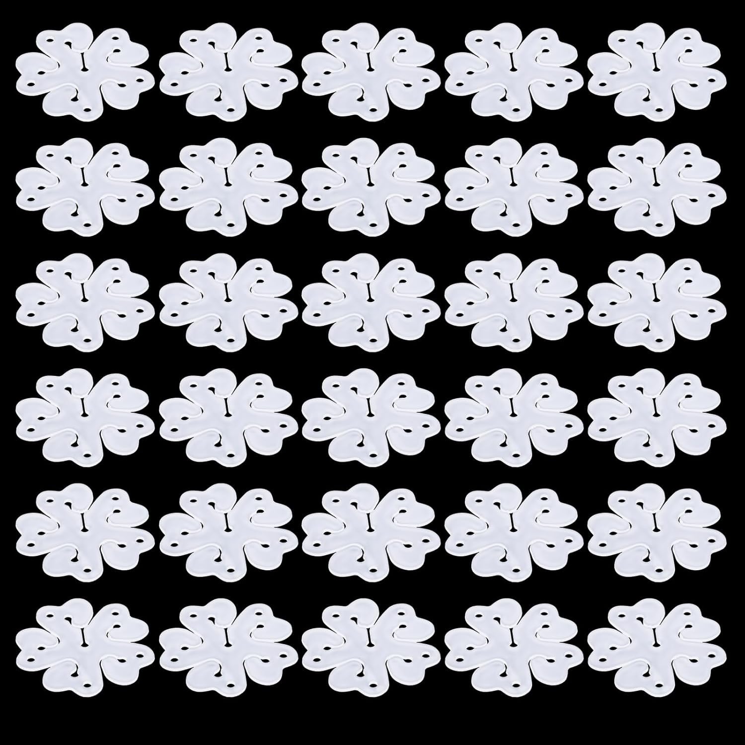 Ballooon Clips, Plastic Flower Ballooon Arch Clips Portable Ballooon Connectors Clips Ballooon Tie Tool for Birthday Wedding Party Holiday Event Decorations Supplies (6)-image-38
