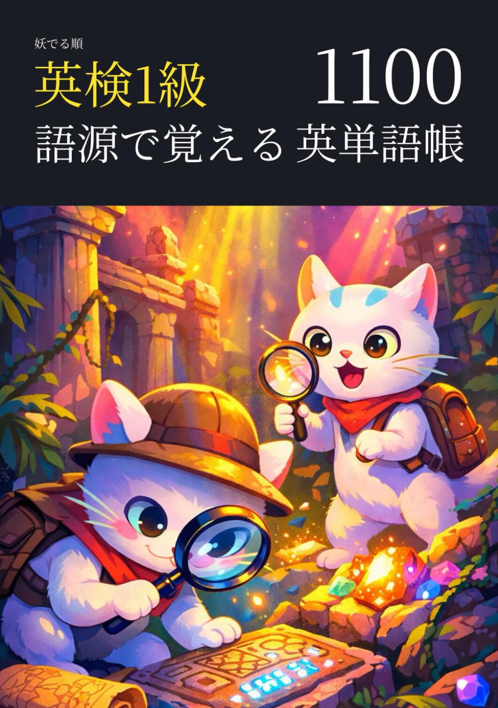 妖でる順 英検1級 語源で覚える 英単語帳 1100 (英検1級マスターシリーズ)