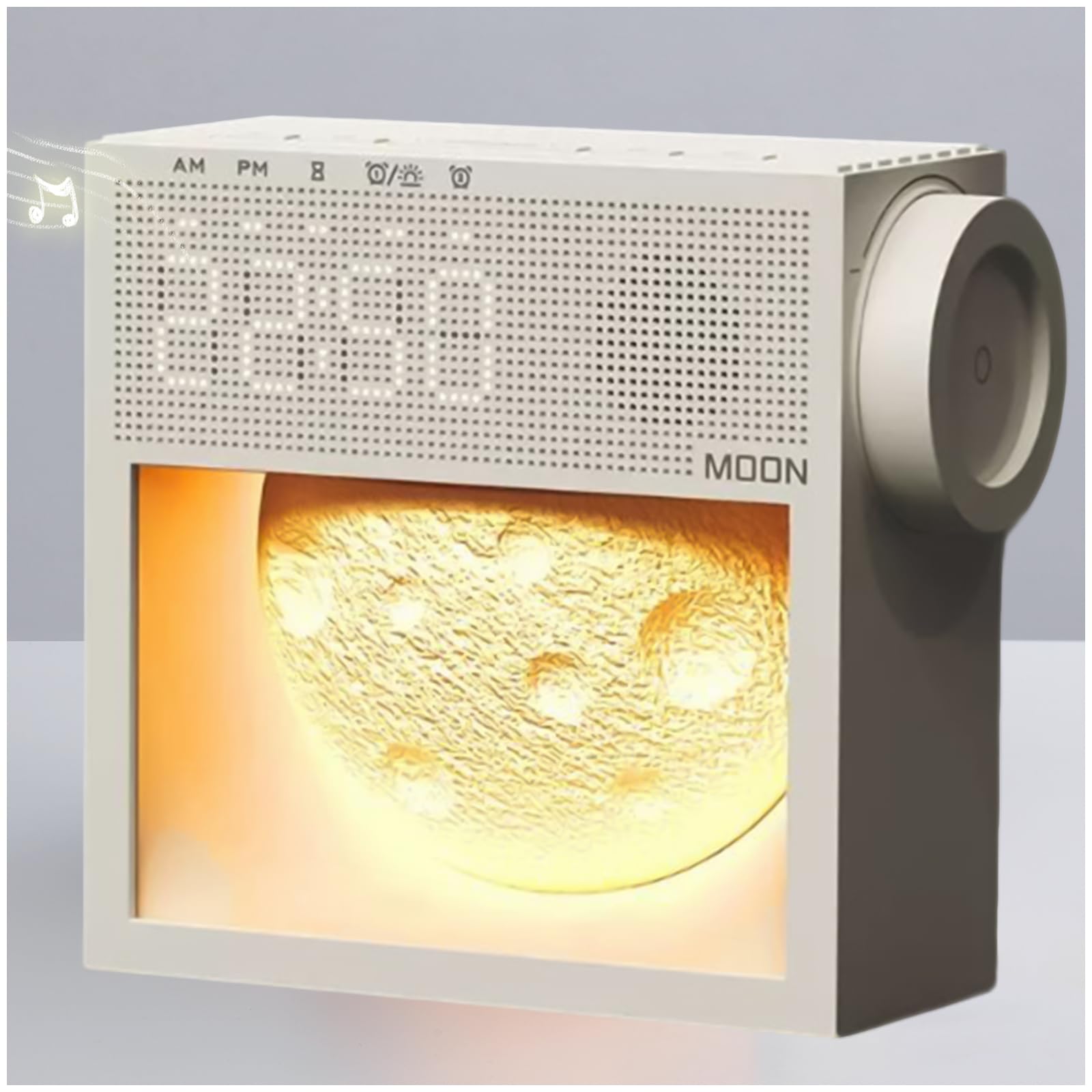 Despertador Amanecer, Despertador Luz Natural, Lampara Amanecer | 3 Niveles De Luminosidad, Despertador con Luz De Amanecer, 20 Sonidos Naturales, Luz Nocturna Regulable – para El Dormitorio.