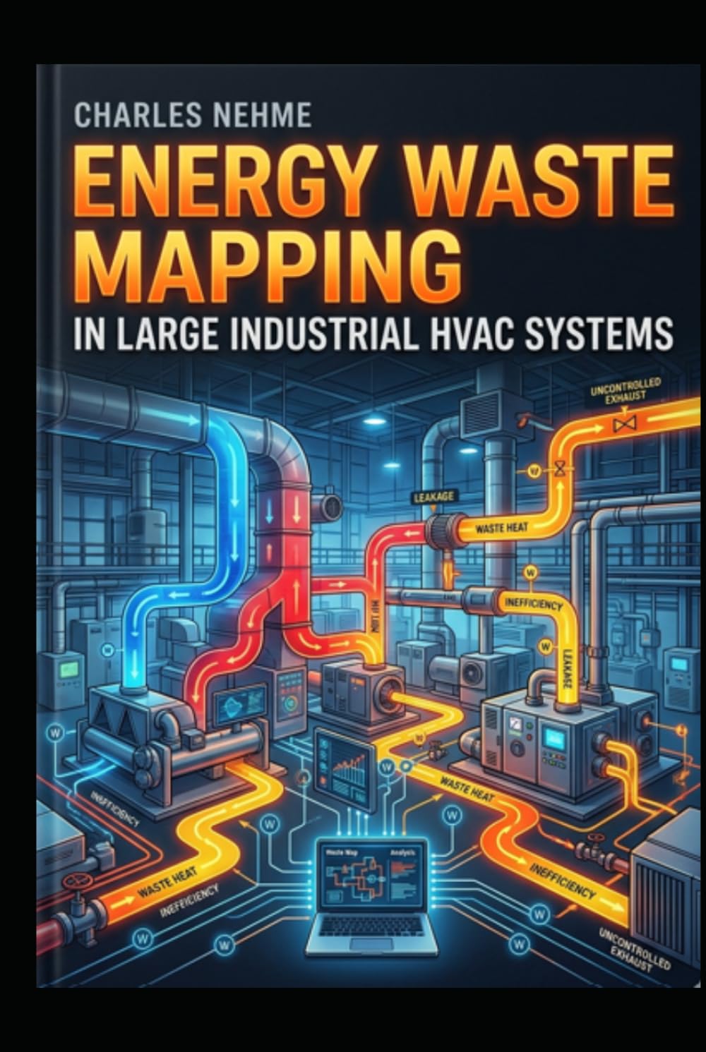 Energy Waste Mapping in Large Industrial HVAC Systems