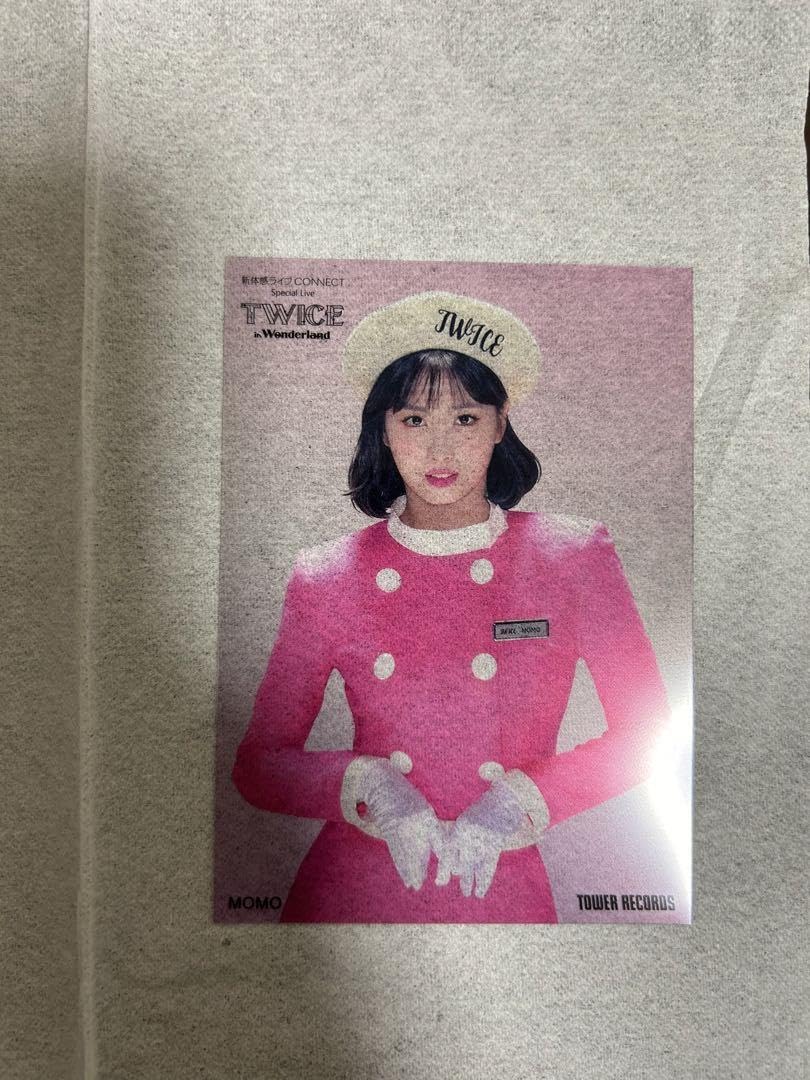 Amazon.co.jp: TWICE in wonderland モモ クリアトレカ : Toys & Games