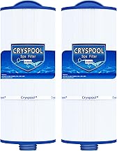 Cryspool® 06046 Filter Compatible with J-300, J400, 6CH-960, FC-2800, PJW60TL-F2S, Premium, Closed Handle(Not Removable Tops), 60 Sq. Ft Spa Filter Cartridge, 2 Pack