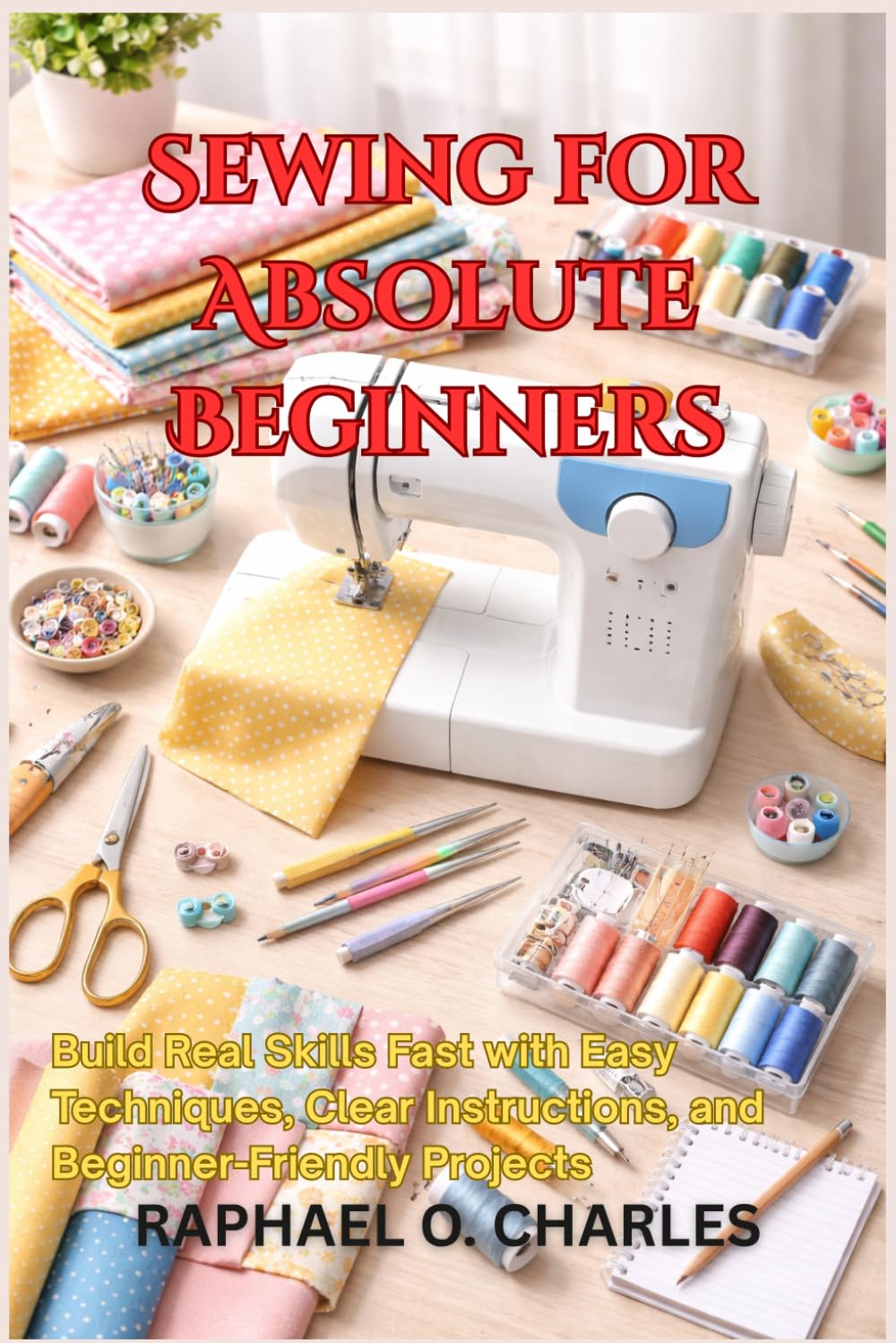 Sewing for Absolute Beginners: Build Real Skills Fast with Easy Techniques, Clear Instructions, and Beginner-Friendly Projects