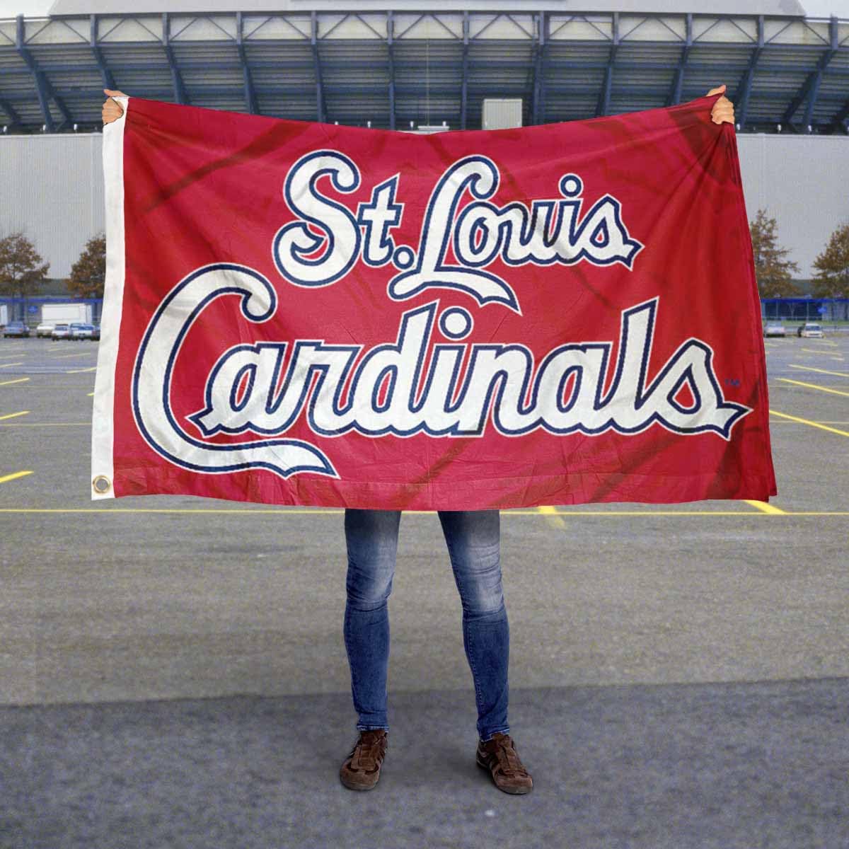 Wincraft St. Louis Cardinals Bandiera 3 X 5 Cards MLB Banner - Foto 5