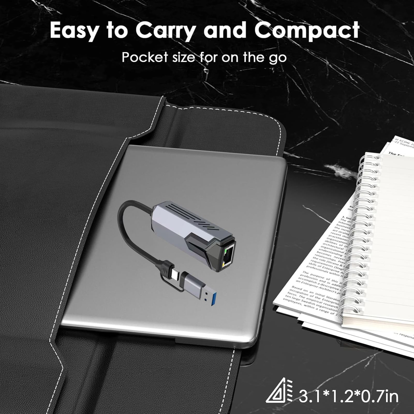 USB3.0 C A Ethernet Adattatori 5/2.5/1Gbps Cavi Veloce Velocità Convertitori di Rete Connessione Stabile Per PC Adattatori Ethernet USB Per Videoconferenza di Gioco