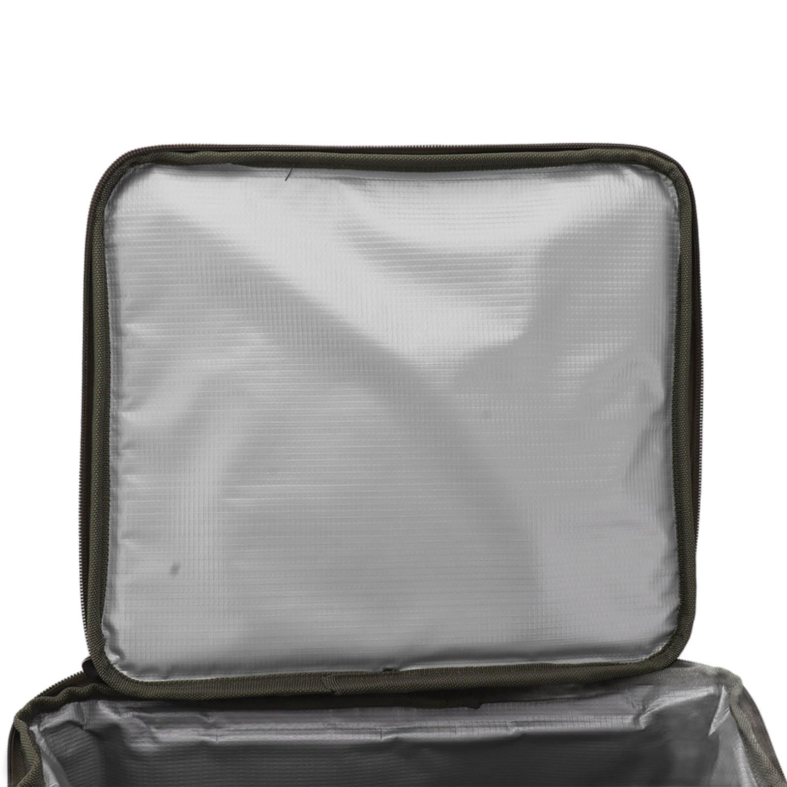 Cocoarm Borsa Termica per Alimenti da Campeggio, Borsa Termica Portatile Oxford 600D 35 X 30 X 39 Cm con Esterno Impermeabile, 3 Tasche Laterali, Design Pieghevole per Campeggio, Picnic, Barbecue,