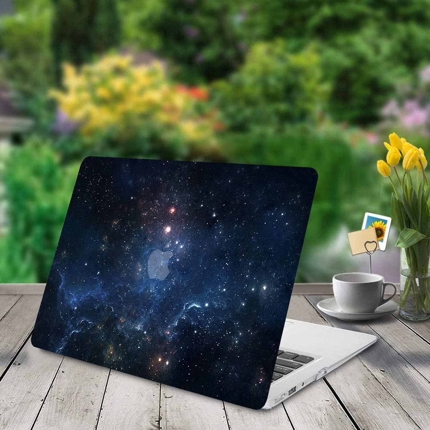 Hard Shell Compatible with MacBook Air 13.6 Inch Model A2681 M2 Chip 2022, Lightweight Plastic Protective Case and Keyboard Cover for Air 13.6" with Liquid Retina Display, Starry Sky - Image 5