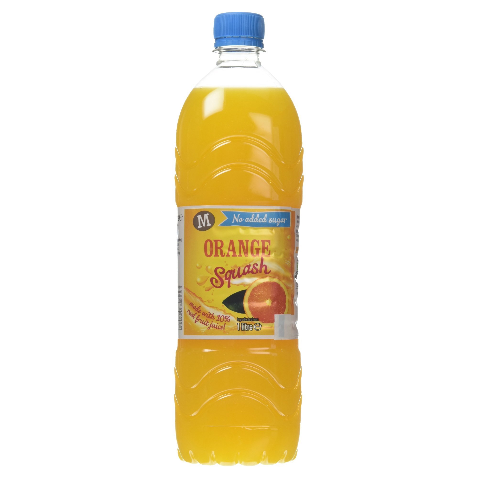 Morrisons No Added Sugar Orange Squash, 1L Buy Online in United Arab