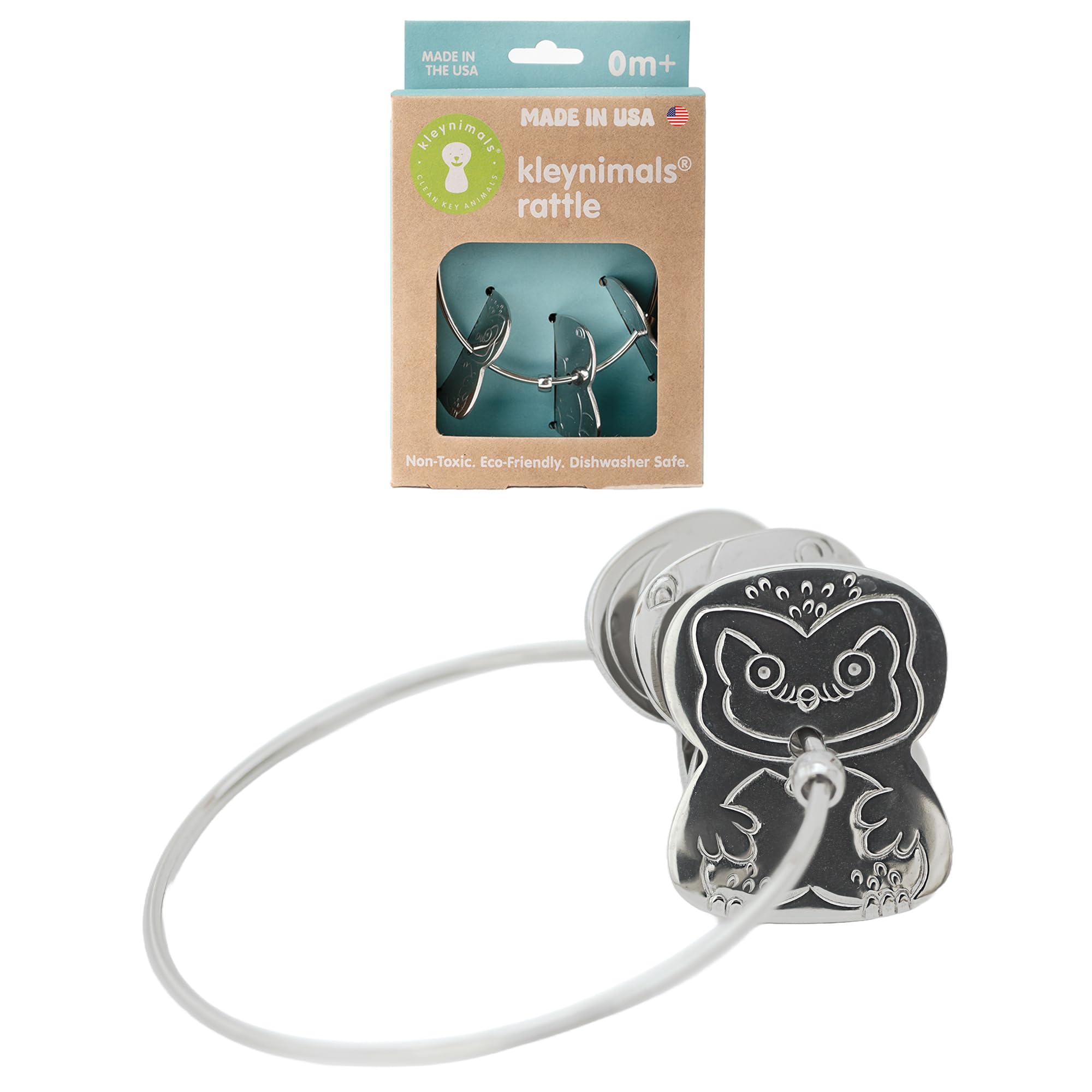 Teething Toy Stainless Steel Teether Made In USA Stainless Steel