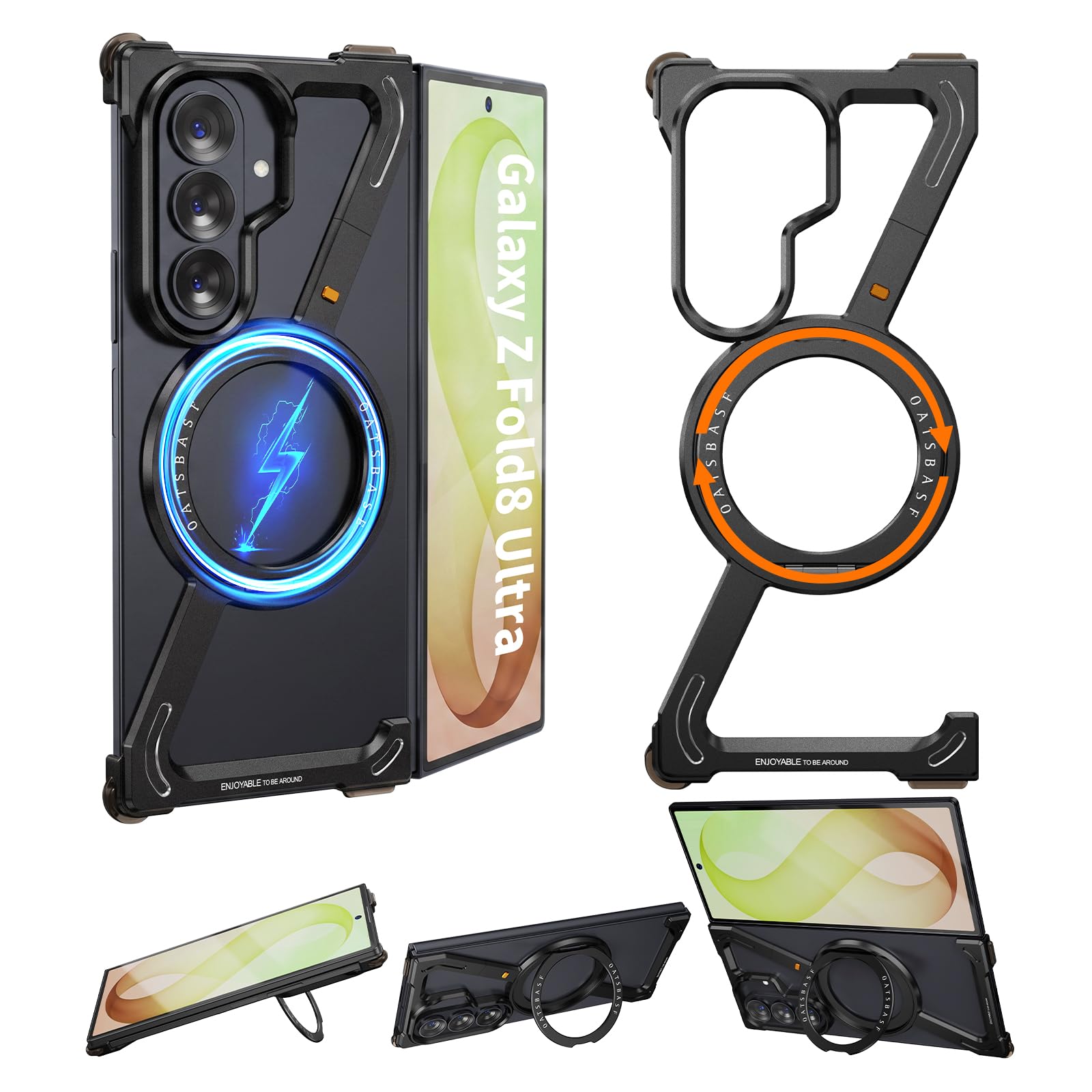 Amazon.co.jp: NIFBANG Z型 Samsung Galaxy Z Fold 8 Ultra用の