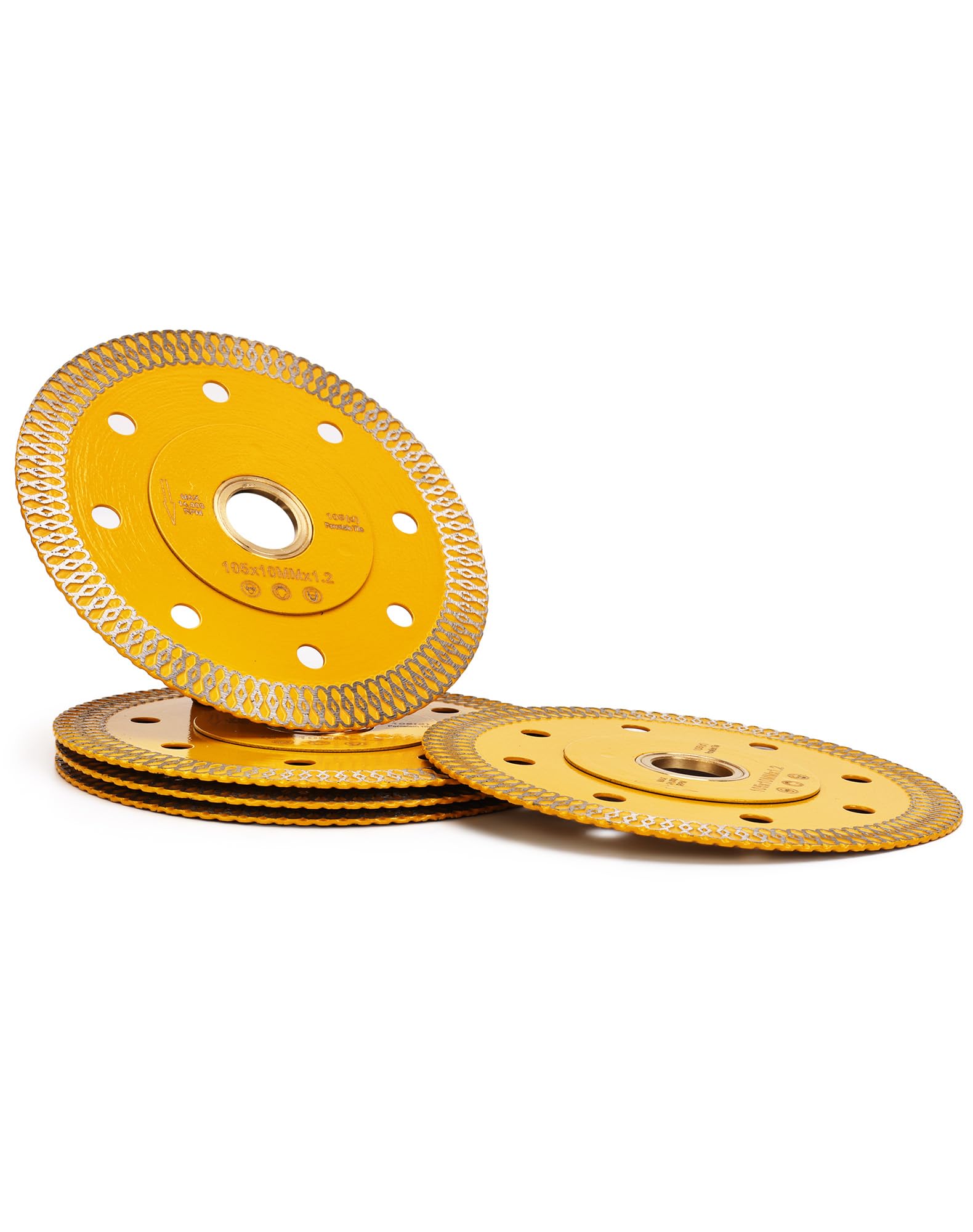 5Pcs/Box 4 Inch Super Thin Porcelain Saw Blade Tile Blades for Cutting Granite Marbles Tiles (4-5pcs)…