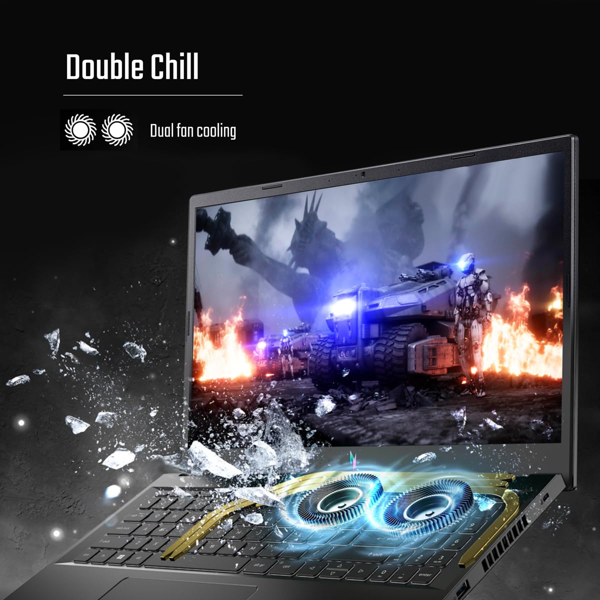 Acer Nitro V 15, AMD Ryzen 5 6600H Hexa-core Processor,NVIDIA GeForce RTX 4050-6GB GDDR6,16 GB, 512 GB, Full HD IPS, 15.6"/39.62 cm, 165 Hz, Win 11 Home,Obsidian Black, 2.1 kg, ANV15-41,Gaming Laptop 32 71uE3 7ZprL. SL1200