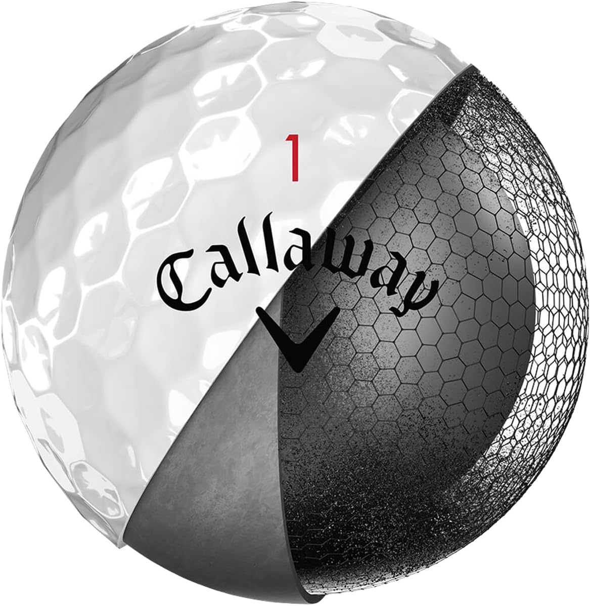 Callaway Chrome Soft X Logo Overrun Golf Balls 1 Dozen (12), White