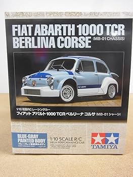 タミヤ　フィアットアバルト ベルリーナコルサ完成品　MB01 タミヤより「1/10RC フィアット アバルト 1000TCR ベルリーナ