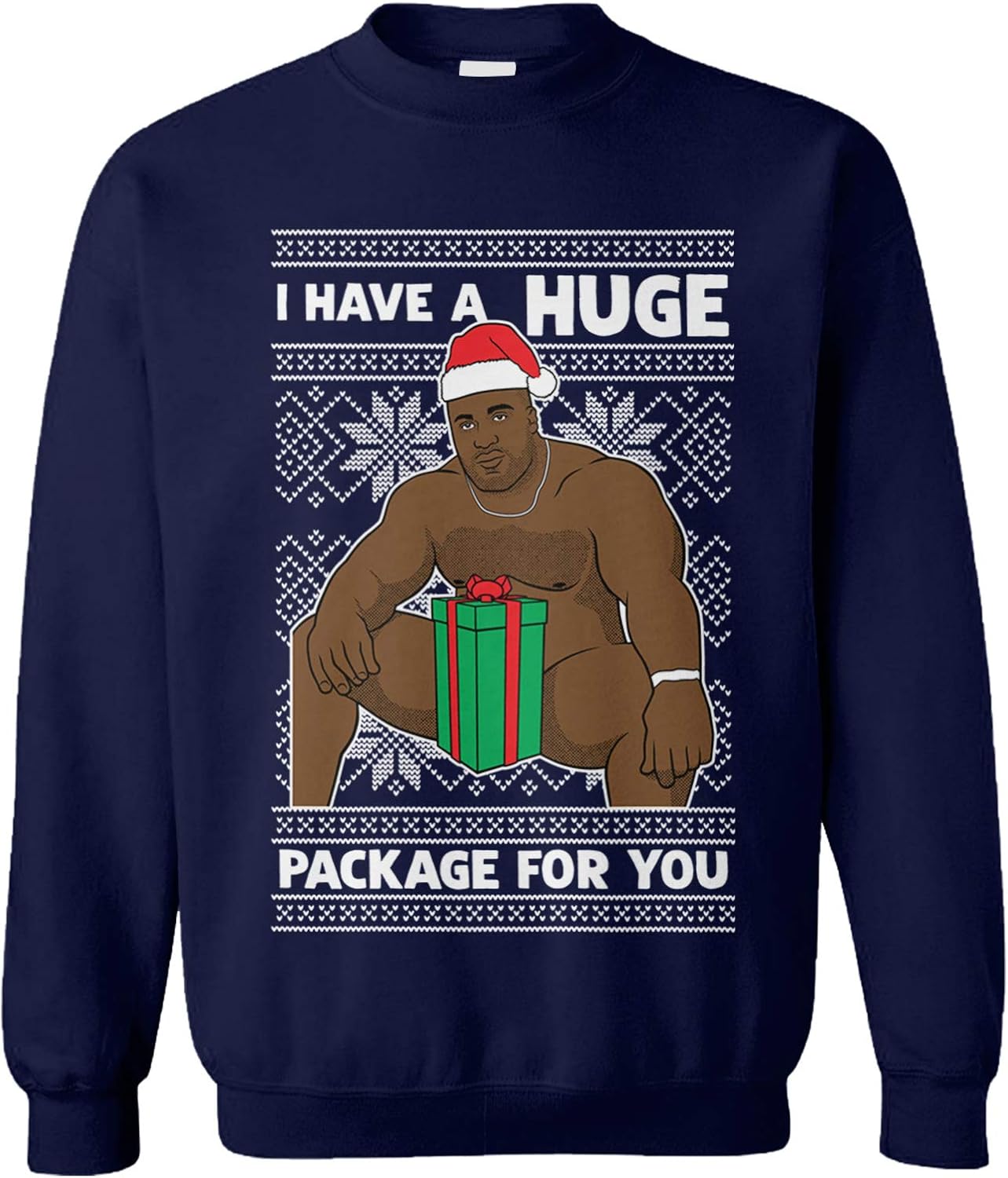 Tcombo I Have A HUGE Package For You - Barry Wood Meme Unisex Crewneck Sweatshirt