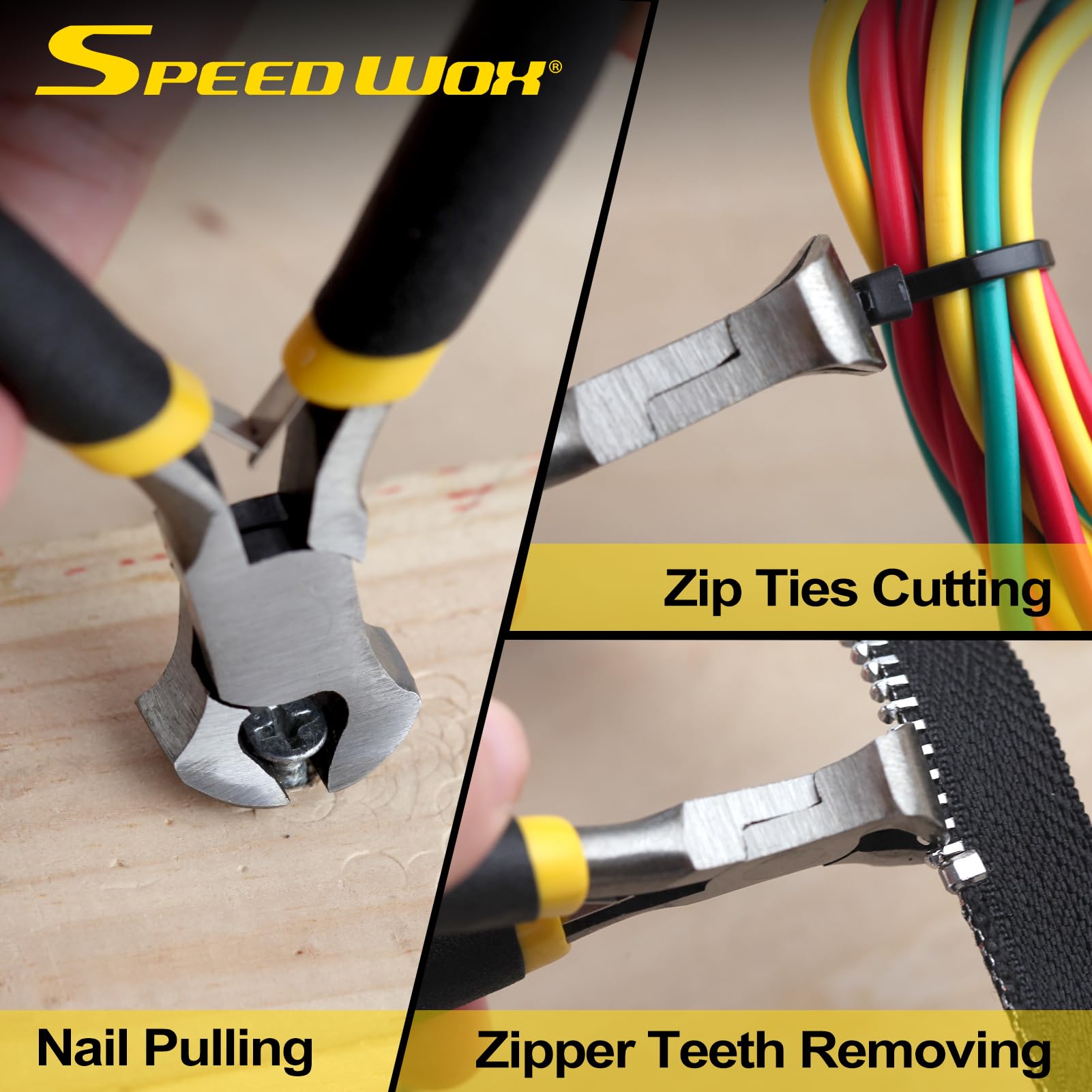 Amazon.com: SPEEDWOX End Cutting Pliers Mini End Nippers 4 Inches