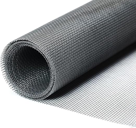 HOSAUD Flammhemmend Fliegengitter 250x120cm - Katzensicher & Extra Stark