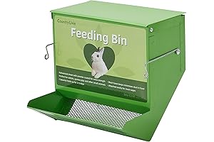 Quails' Choice: High-Capacity, Durable Metal Feeder for Effortless Feeding