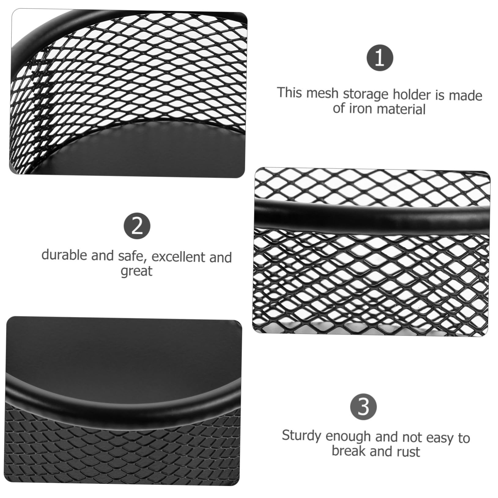 Operitacx 12pezzi Porta Graffette in Rete Portaoggetti Per Graffette Da Tavolo Contenitore in Metallo Dispenser Da Scrivania Cestino Per Casa