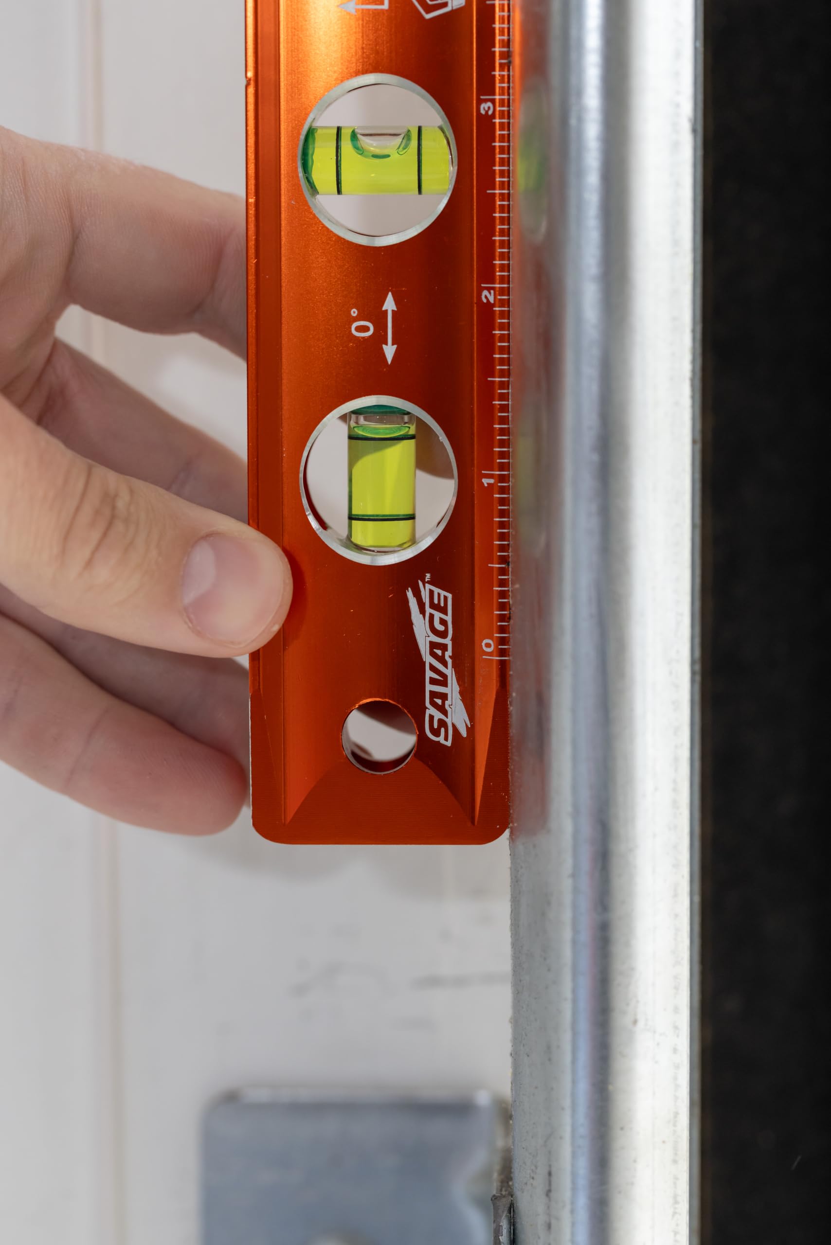 Swanson Savage Magnetic Torpedo Level - Orange -4 Swanson Savage Magnetic Torpedo Level - Orange -4