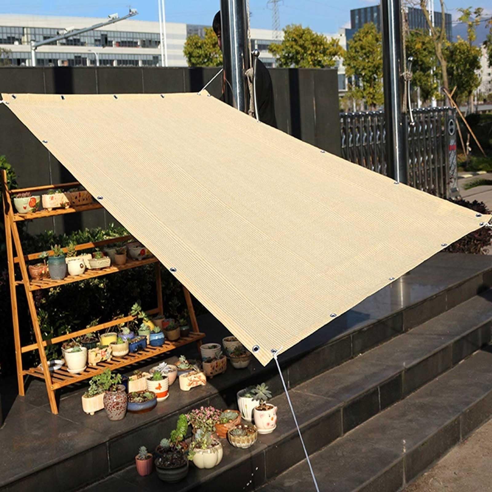 Outdoor e Sail - Gazebo da giardino, protezione UV per patio, terrazza e balcone, impermeabile, 10 x 11 m