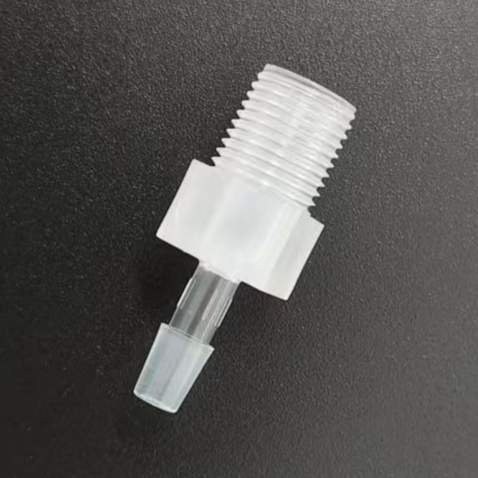 acoplamiento de manguera, 50 Uds. Conector adaptador de rosca macho 5/32 "a 1/8R for manguera plástico reutilizable for maquinaria laboratorio y alimentos
